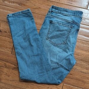 J.Jill Boyfriend Straight Leg Ankle Classic Blue Women's Jeans